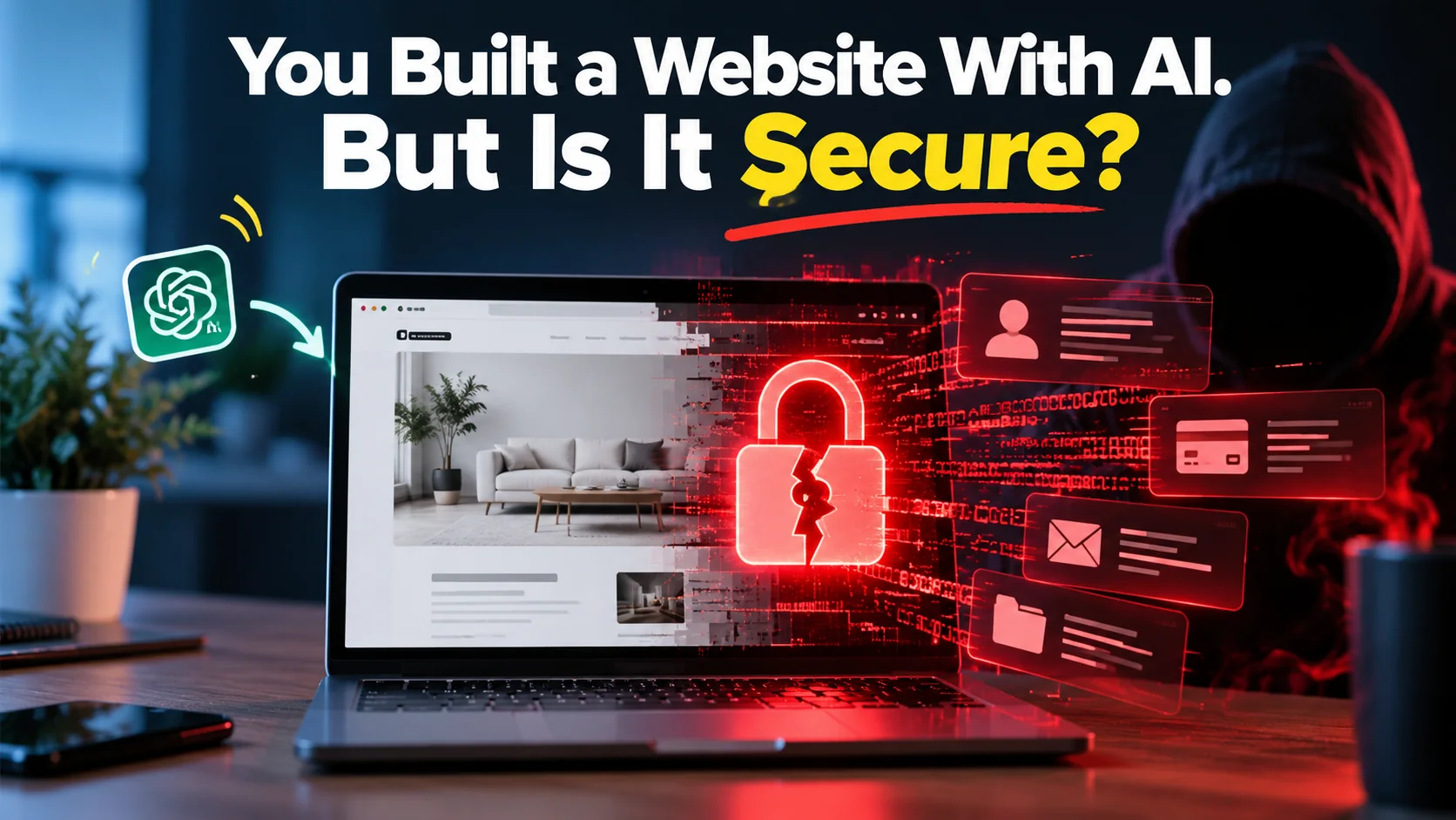 You Built a Website With AI. But Is It Secure? 20 Things to Check Before You Share It