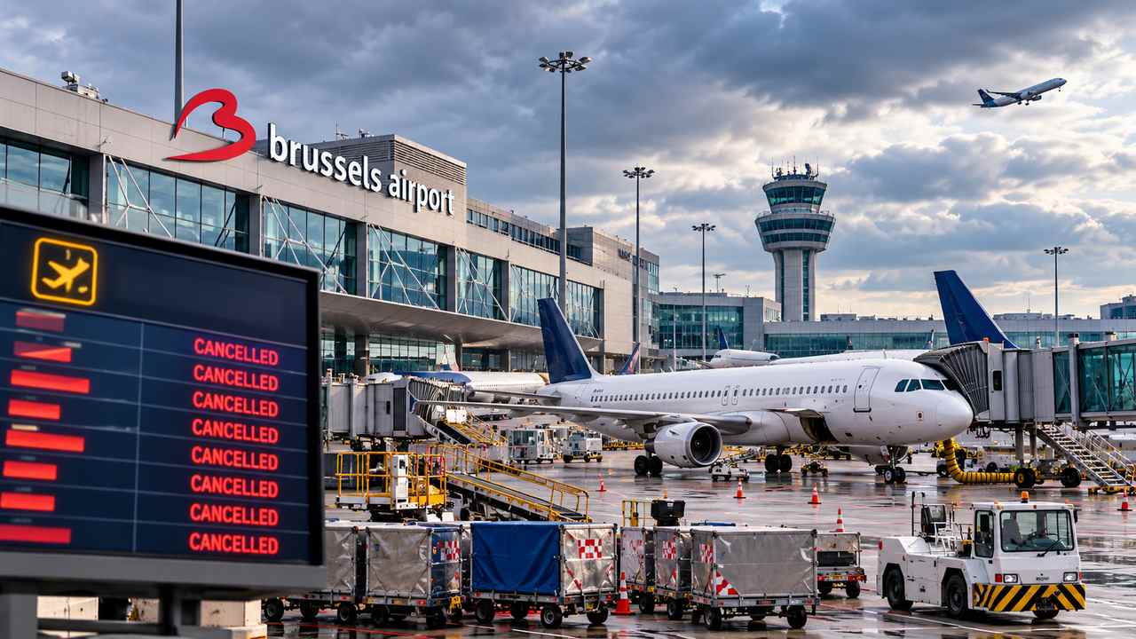Brussels Airport Warns of Friday Flight Cancellations as Belgium Strike Hits Ground Handling
