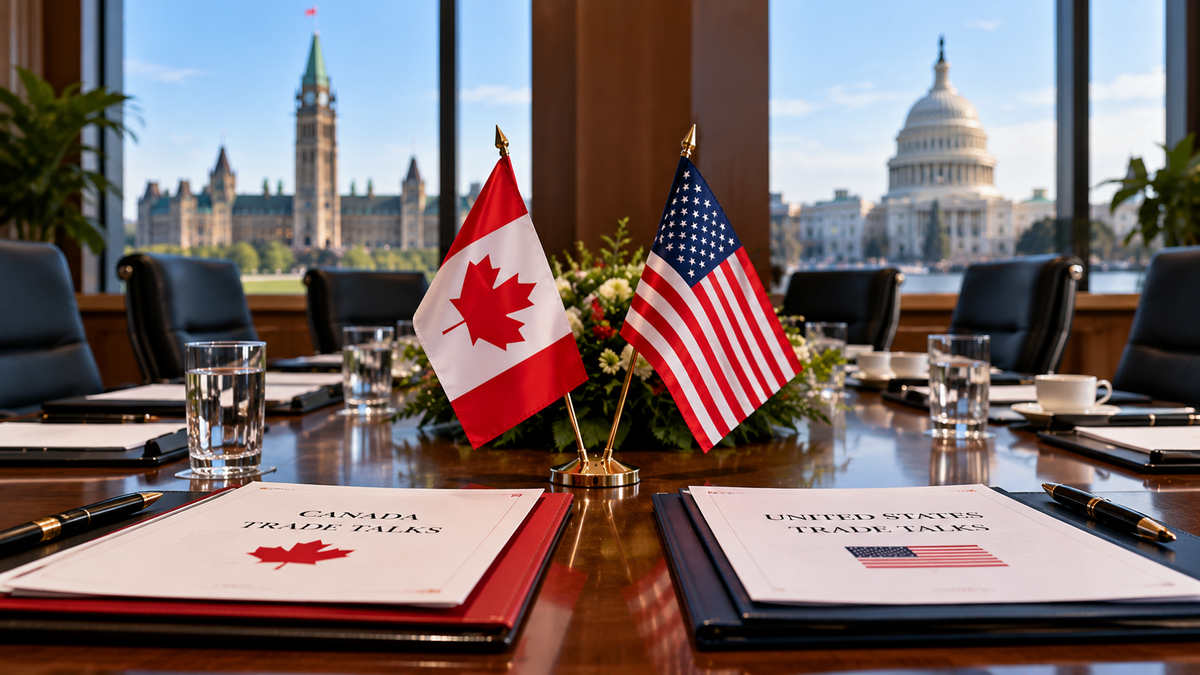 Trump Says Canada Wants Trade Deal as Tariff Tensions Threaten North American Trade