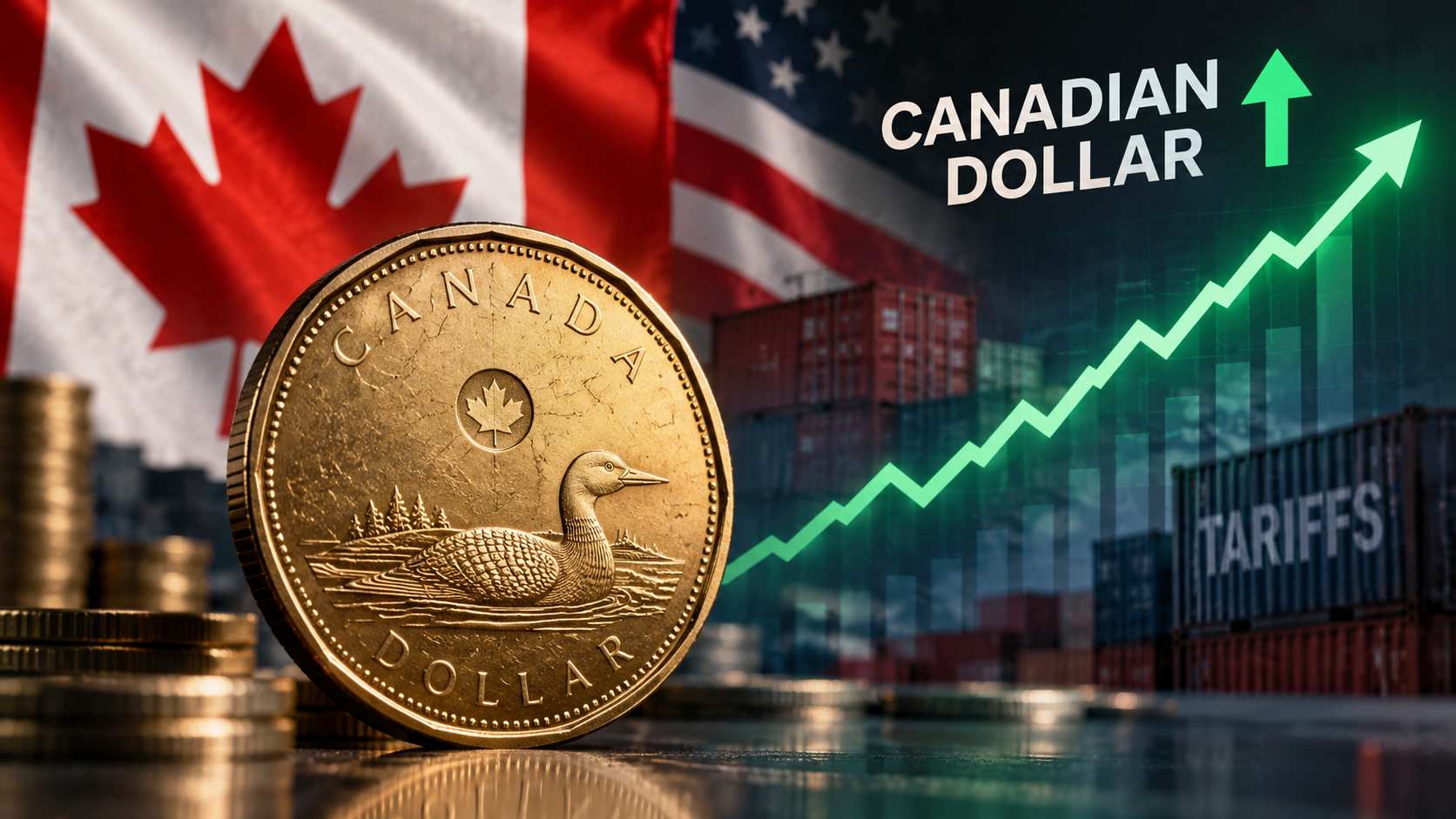 U.S. Tariffs Couldn't Push the Loonie Down — Canada's Dollar Rose as Ottawa Hit Back 🇨🇦