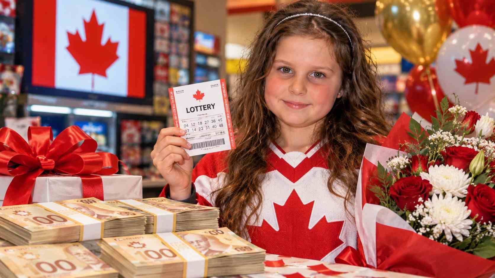 Canadian Woman Wins $48 Million Lottery at 18 After Buying First Ticket