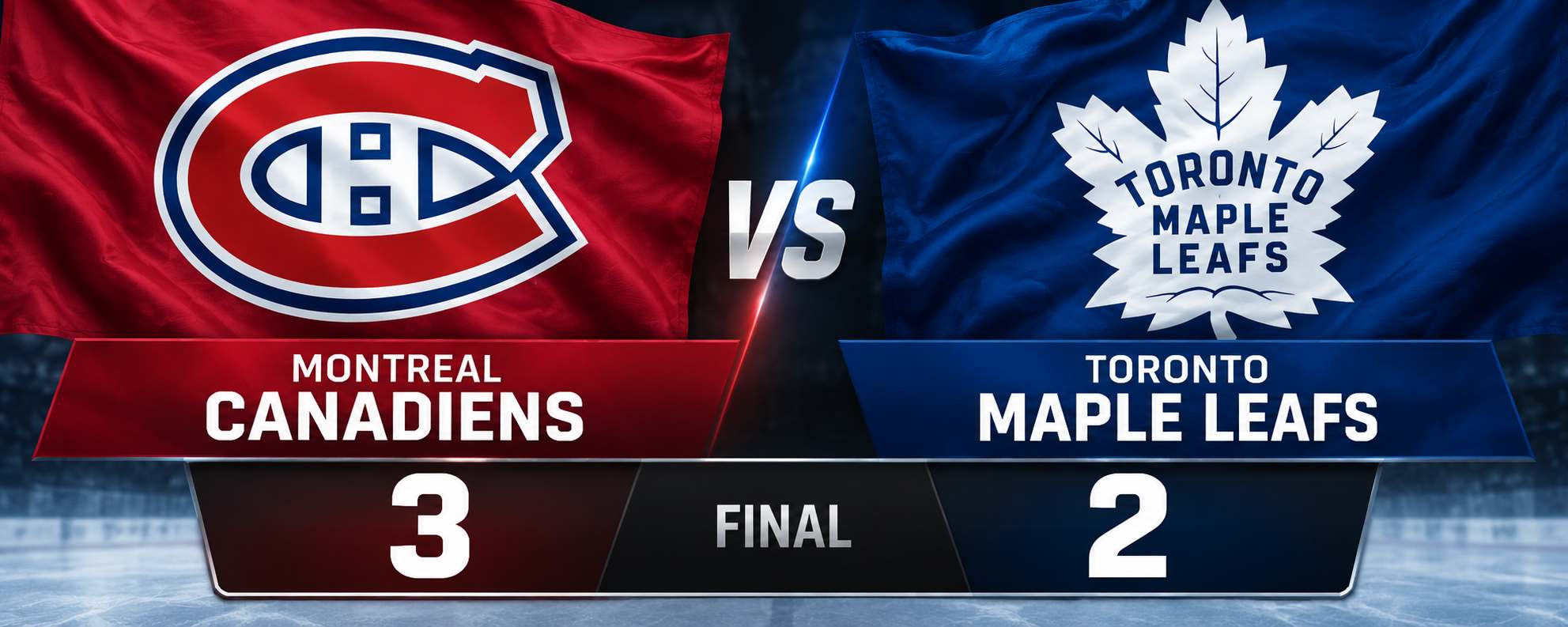 Canadiens Walk Into Toronto and Spoil the Maple Leafs’ Opening Night With a 3–2 Win