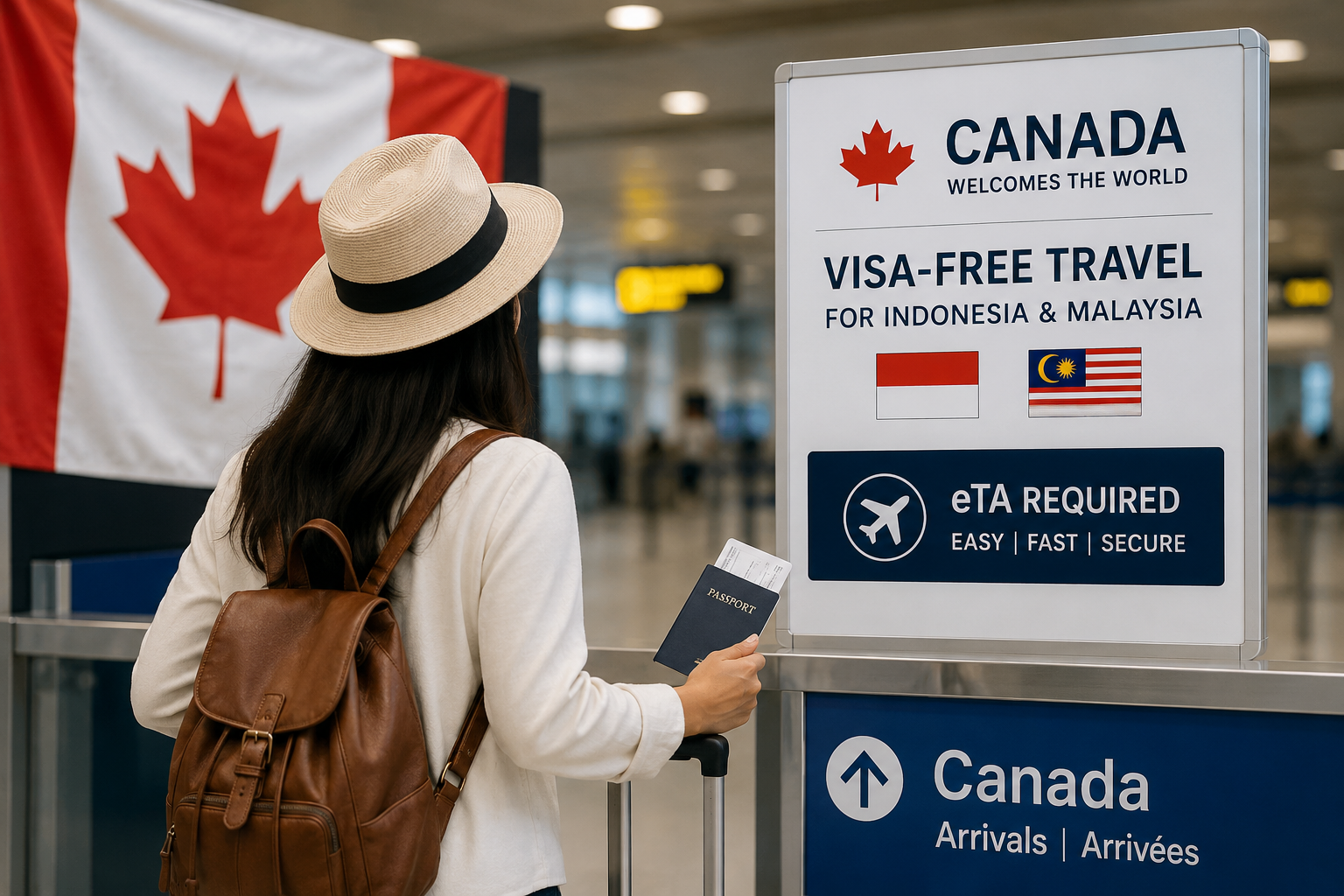 Canada Eases Entry Rules for Indonesia, Malaysia