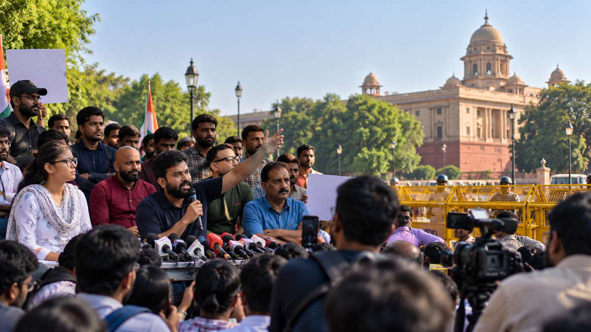 Cockroach Janta Party Founder Released After Delhi Detention Amid Voter List Protests