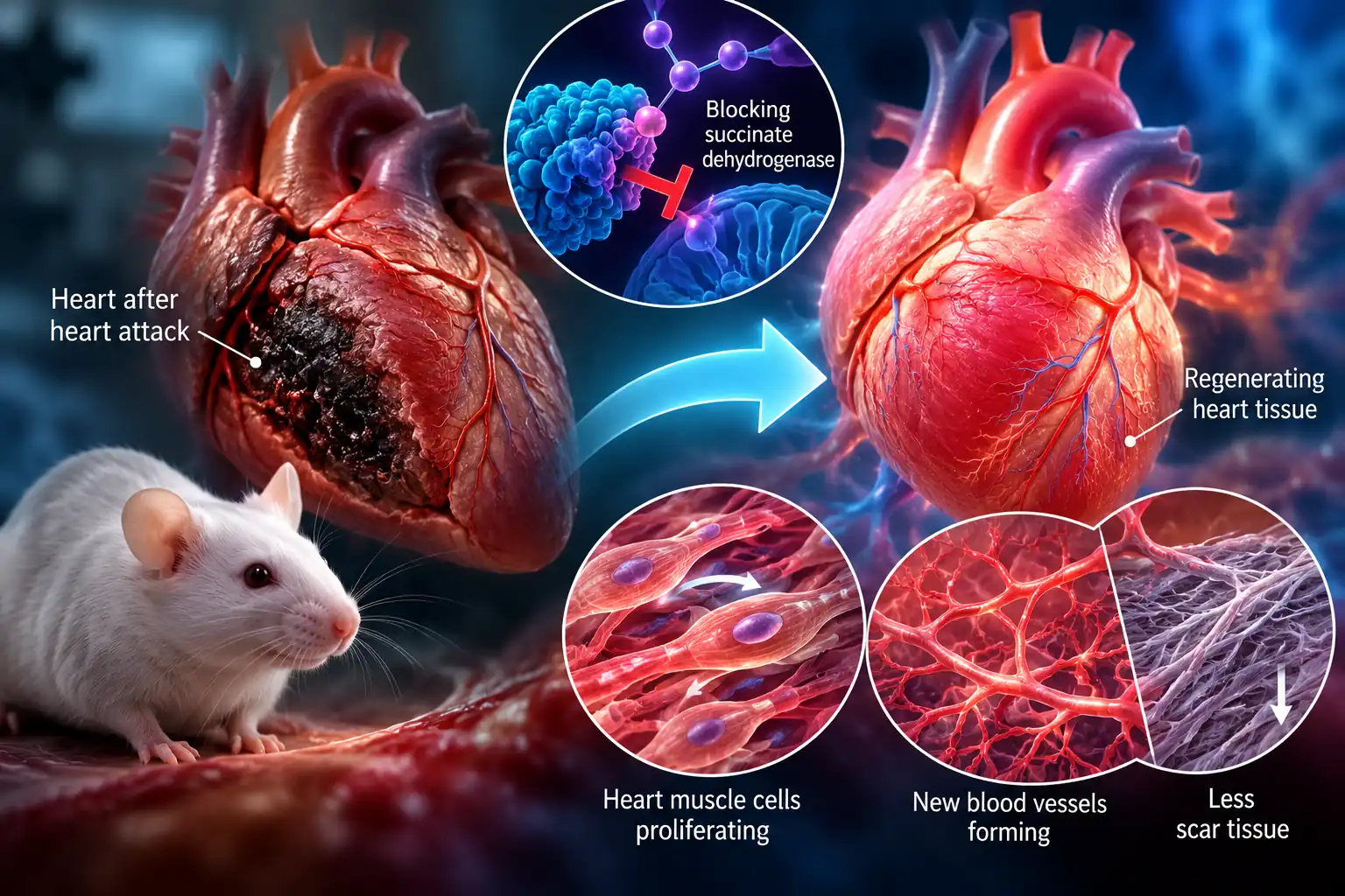 The Adult Heart Rarely Repairs Itself — Scientists Just Reawakened That Ability in Mice