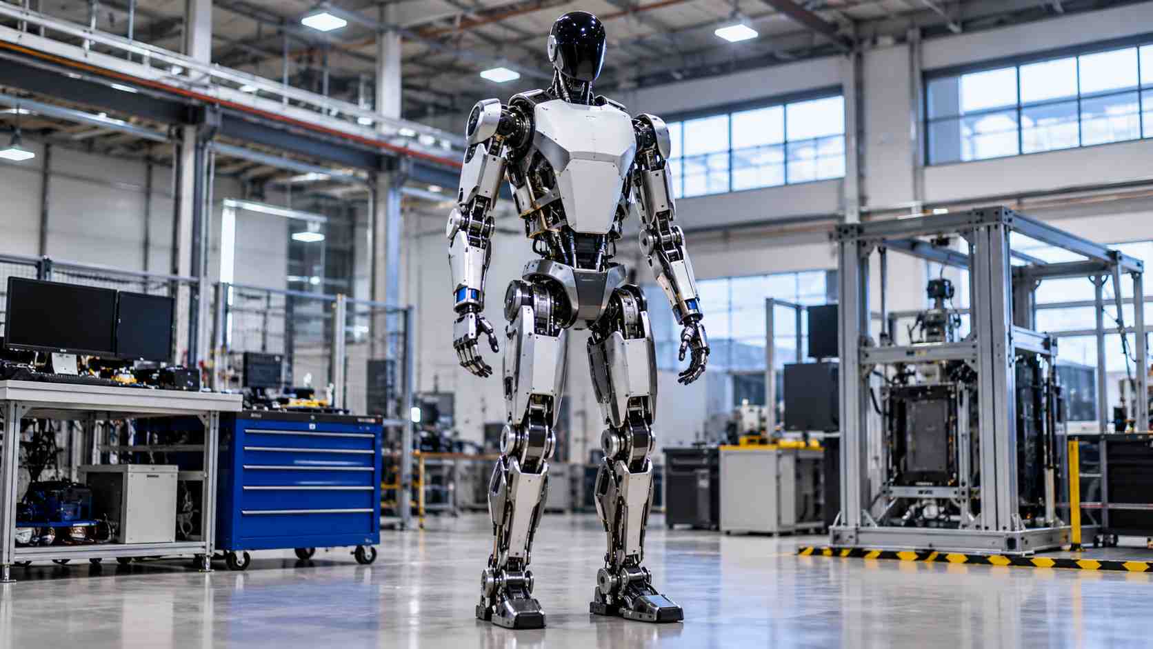 China's NeodraDynamics Showcases Humanoid Robot for Hazardous Industrial Jobs