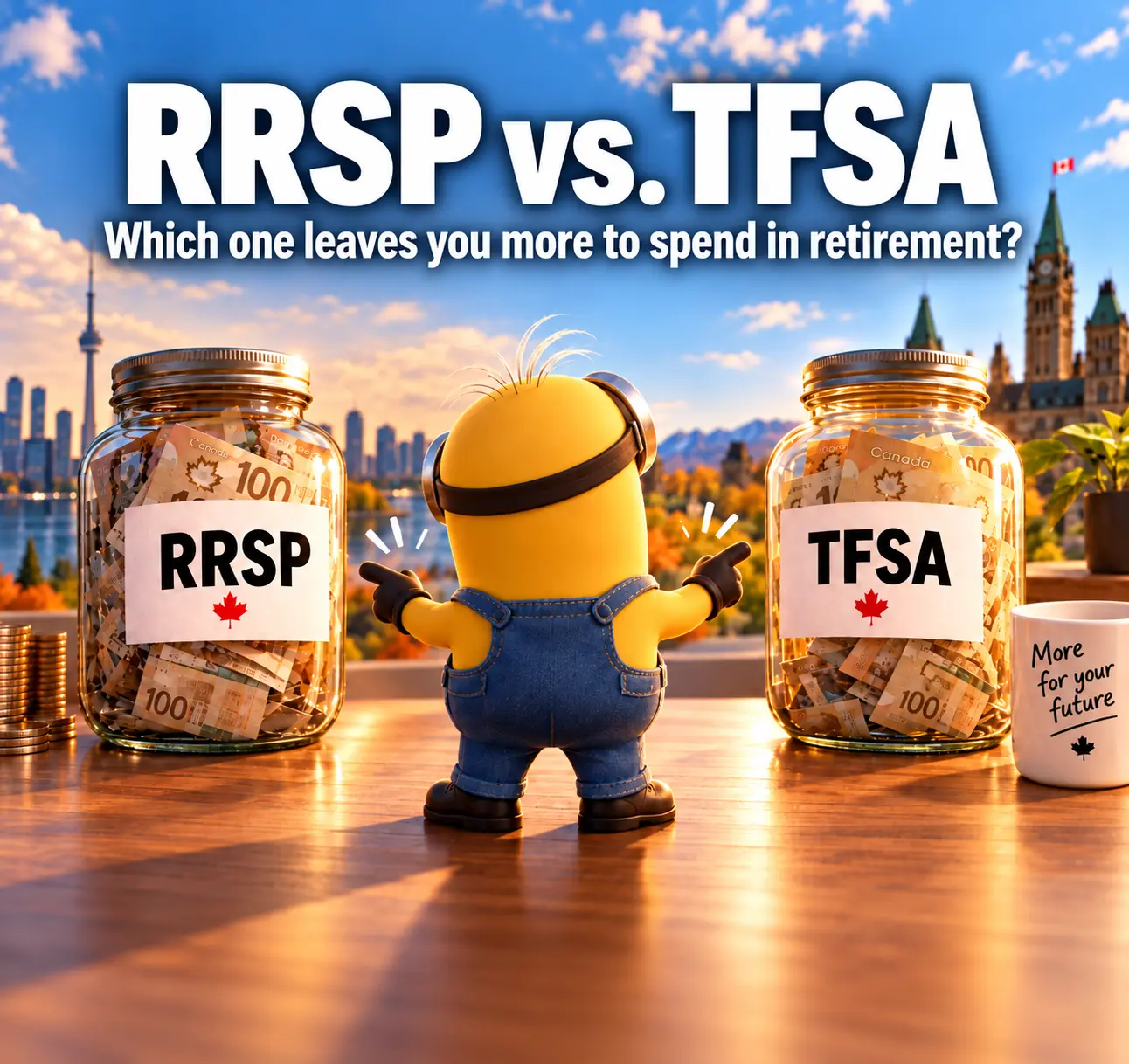 RRSP vs. TFSA: Your $100,000 Retirement Savings Could Come With a $30,000 Tax Surprise