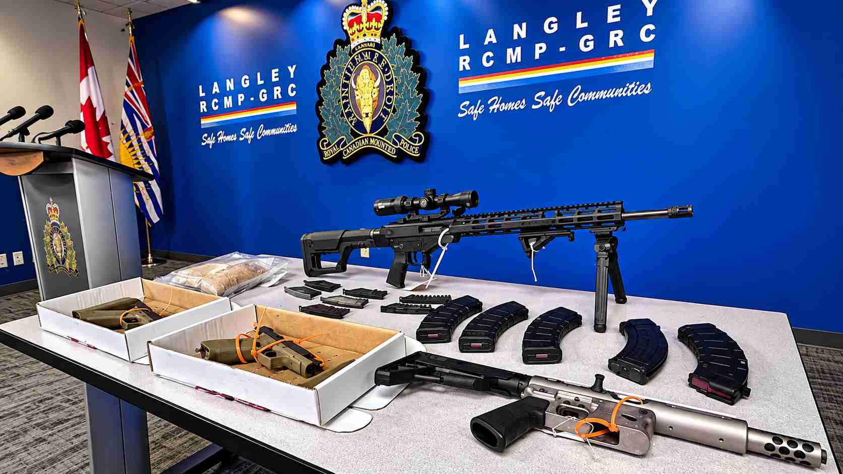 B.C. RCMP Arrest Five in Extortion Investigation Involving Shootings and Arson
