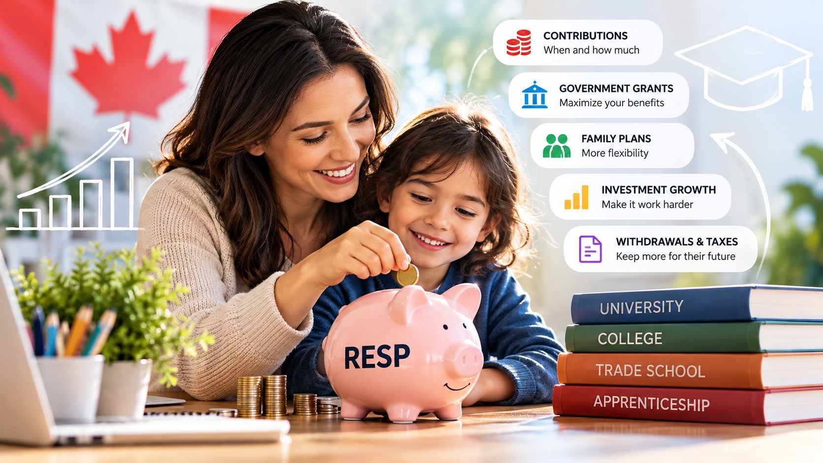 RESP Strategy for Canadian Parents: How to Save More, Get Government Grants, and Pay Less Tax