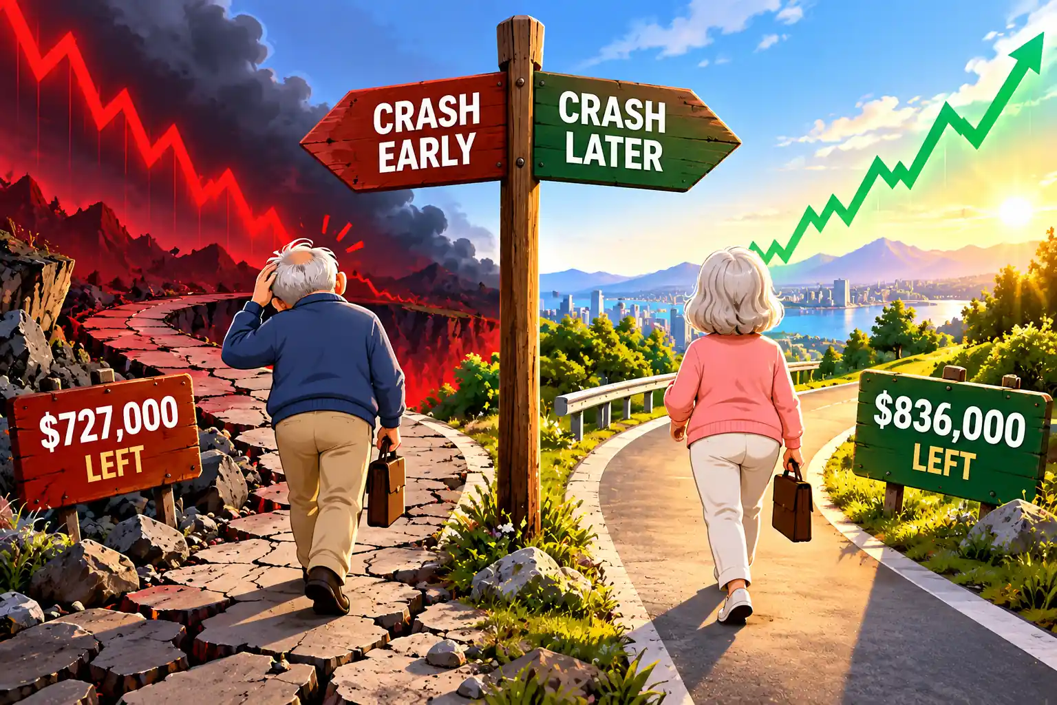Why a Market Crash Early in Retirement Can Drain Your Savings Faster