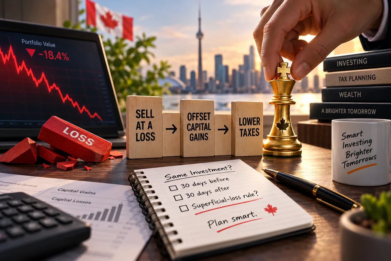 Lost Money on an Investment? Canada’s Tax-Loss Harvesting Strategy Could Reduce Your Capital Gains Tax