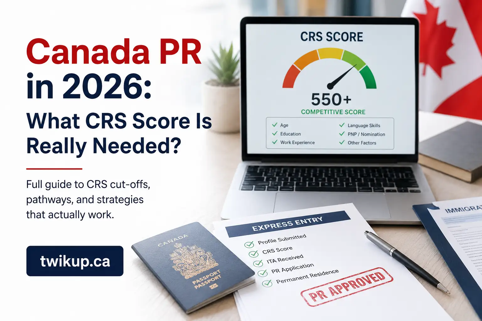Canada PR in 2026: What CRS Score Is Really Needed?