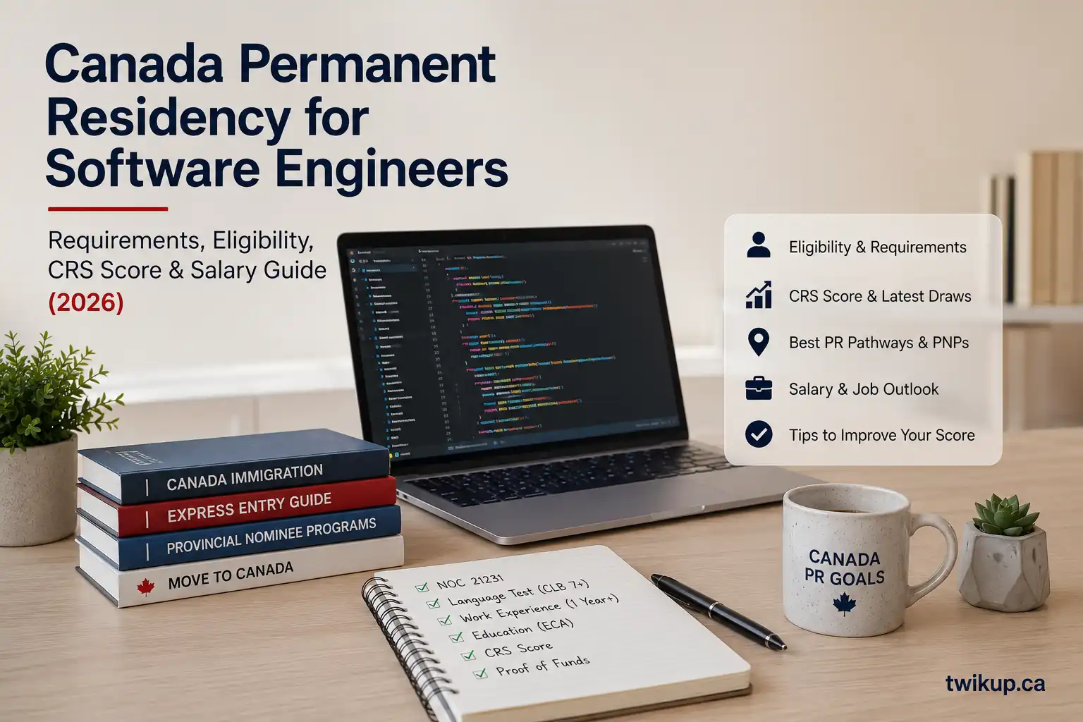 Canada Permanent Residency for Software Engineers: Requirements, Eligibility, CRS Score & Salary Guide (2026)