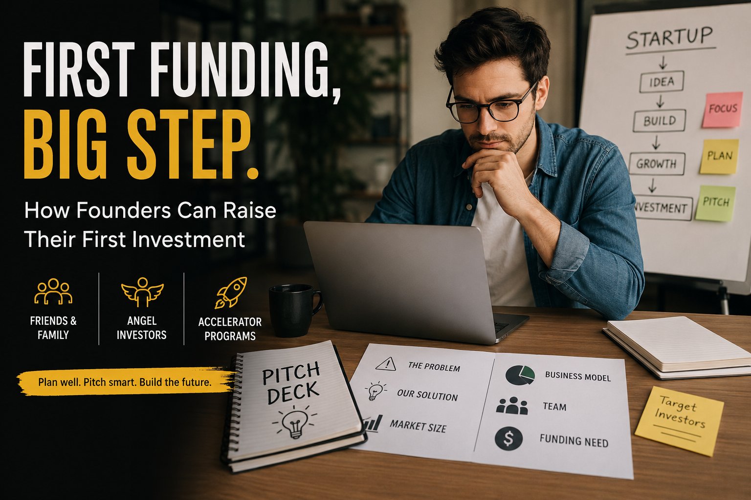 How First-Time Founders Can Raise Their First Investment