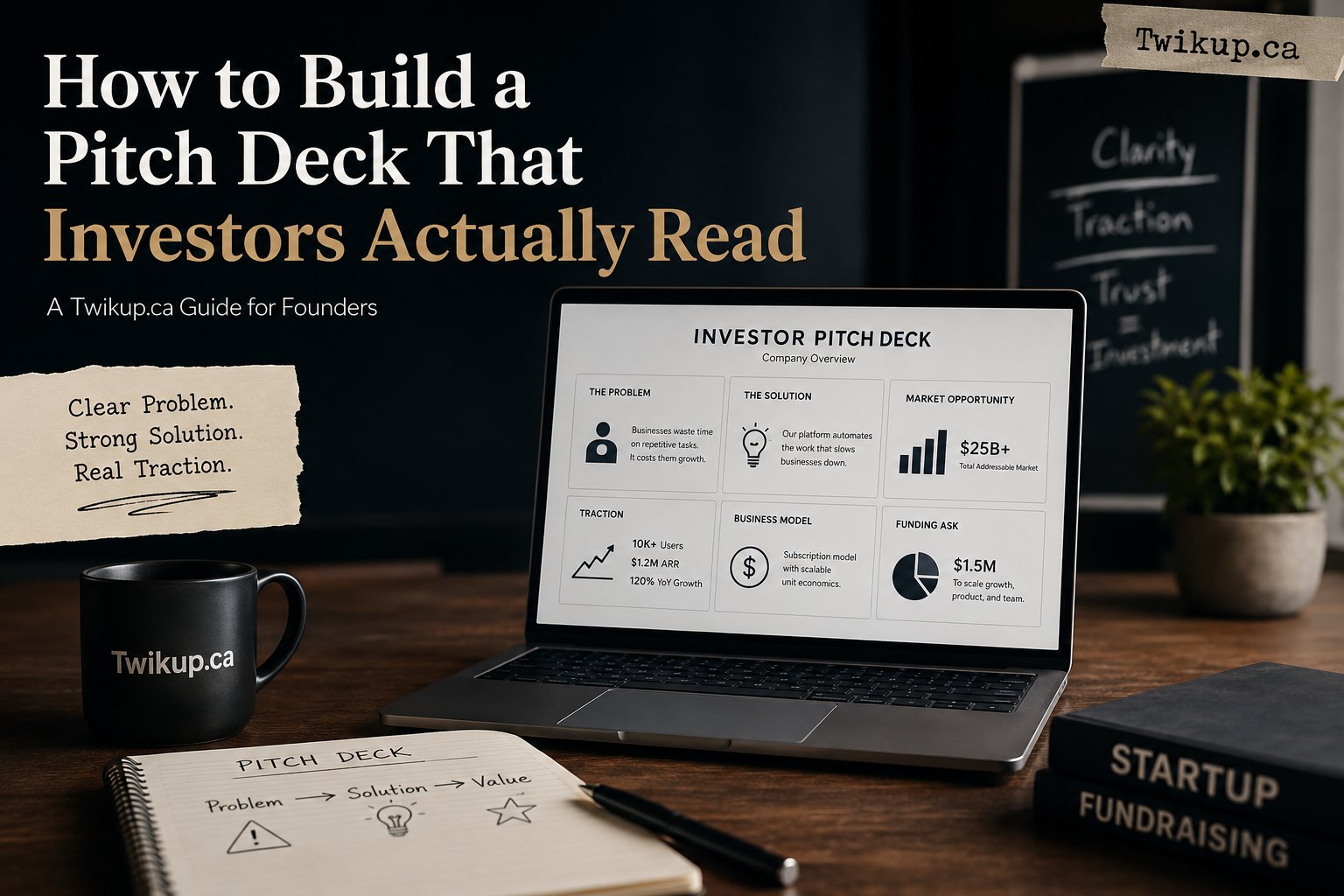 How to Build a Pitch Deck That Investors Actually Read