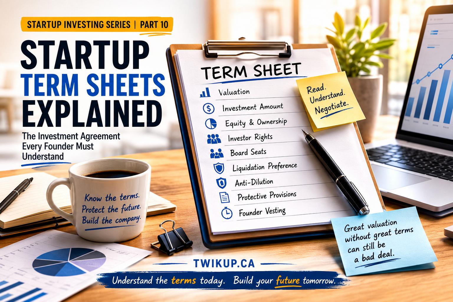 Startup Term Sheets Explained: The Investment Agreement Every Founder Must Understand