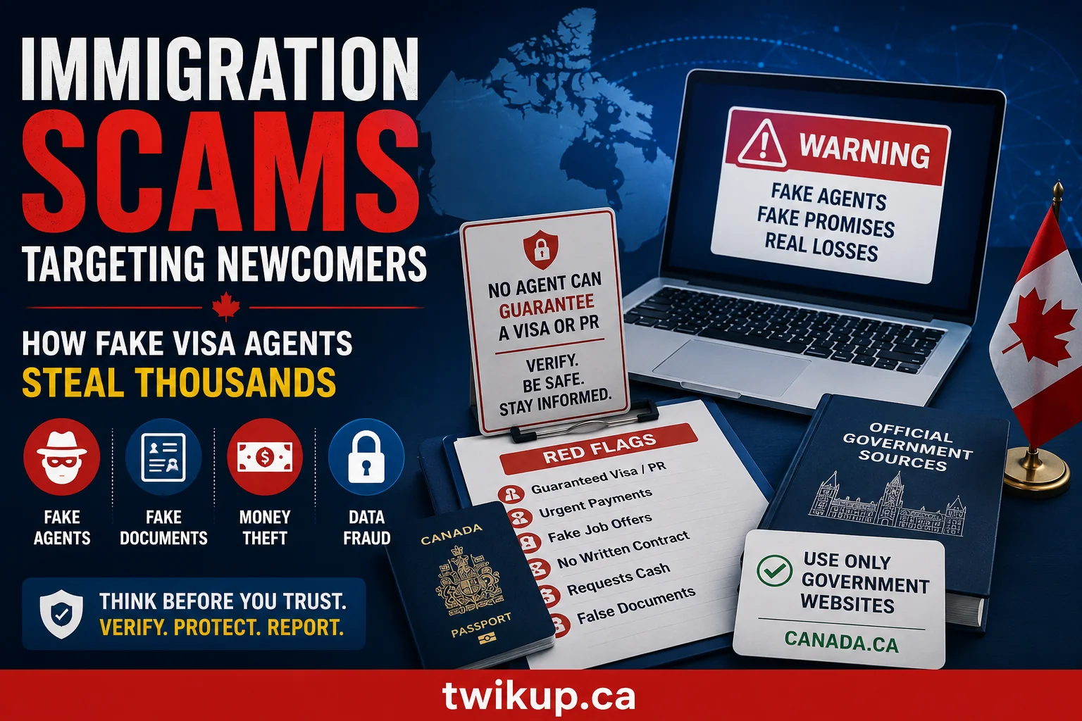 Immigration Scams Targeting Newcomers: How Fake Visa Agents Steal Thousands