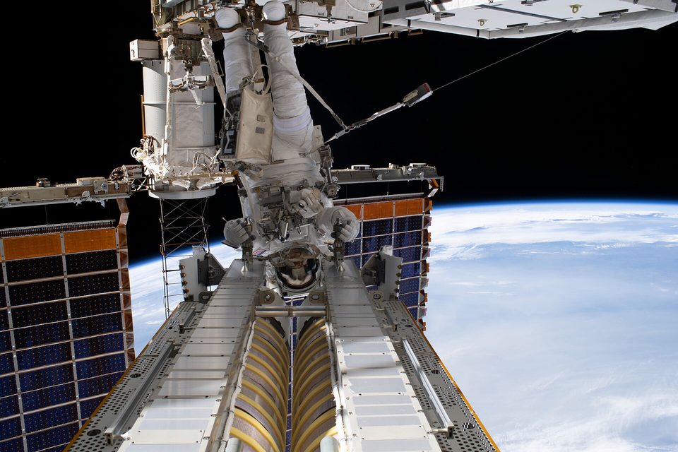 Canadian Astronaut Completes Space Station's Final Solar Power System