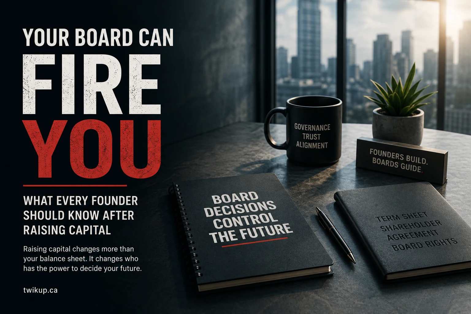 Your Board Can Fire You: What Every Founder Should Know After Raising Capital