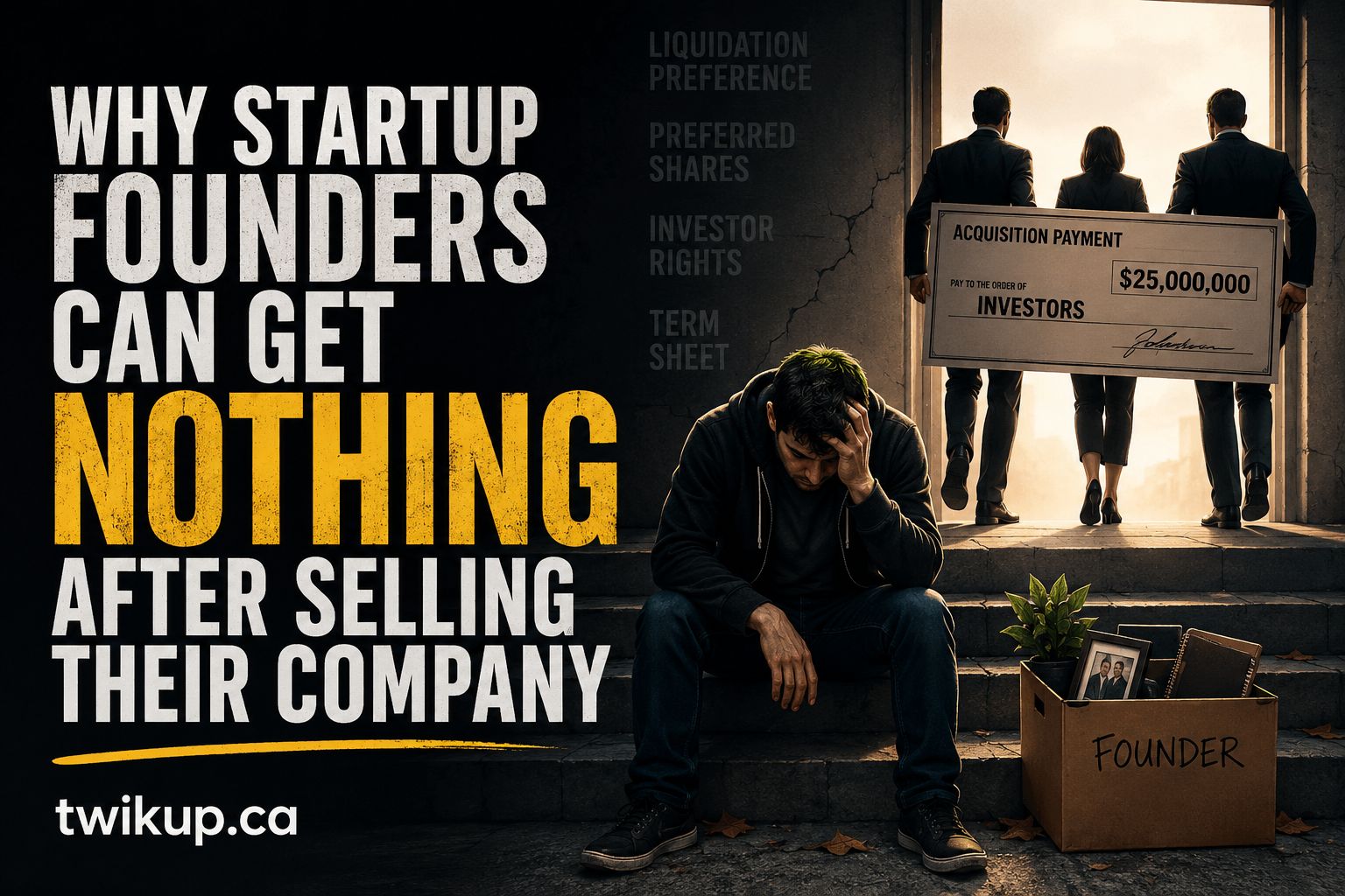 Why Startup Founders Can Get Nothing After Selling Their Company